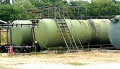 sludges from old oil storage
